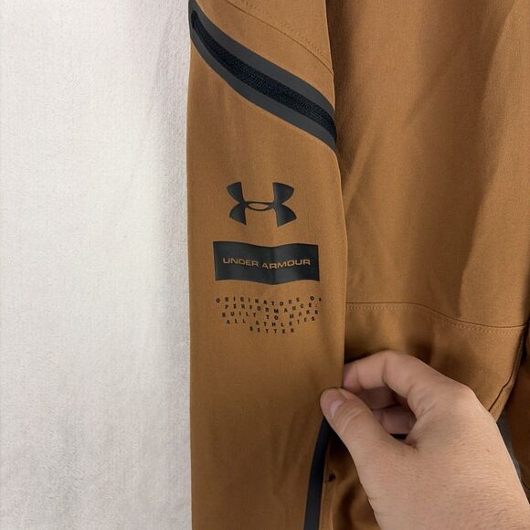 Under Armour UA Men's Unstoppable Cargo Jogger Pants Large 1352026 Brown NWT - Picture 4 of 7